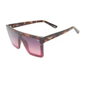 One left! Rare Quay Hindsight tortoise pink shield sunglasses Amazon.com: Quay Women main image 4